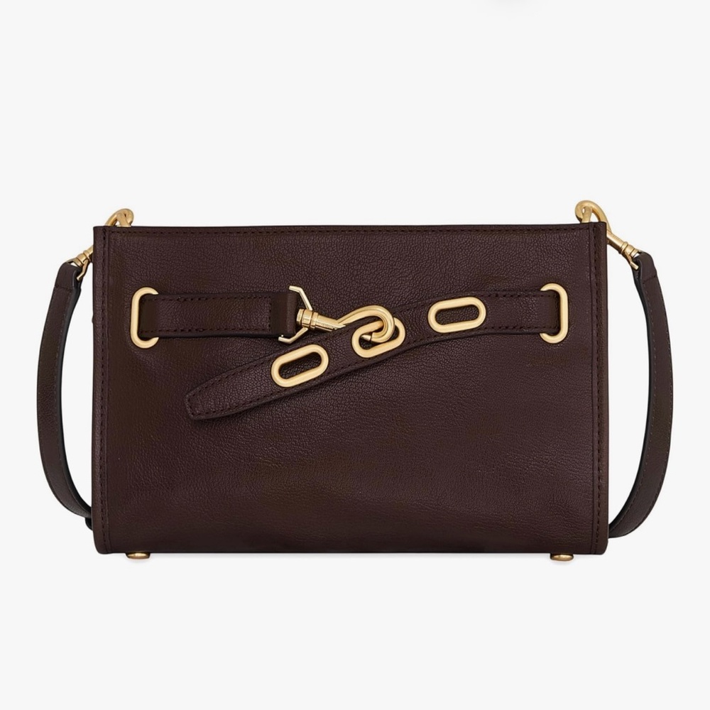 Rebecca Minkoff Crosby Crossbody Brown Leather Purse
